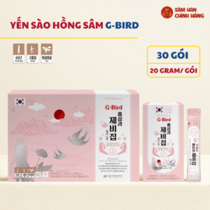 Hồng sâm yến sào G-BIRD (20g x 30 stick dạng thạch) - DKG